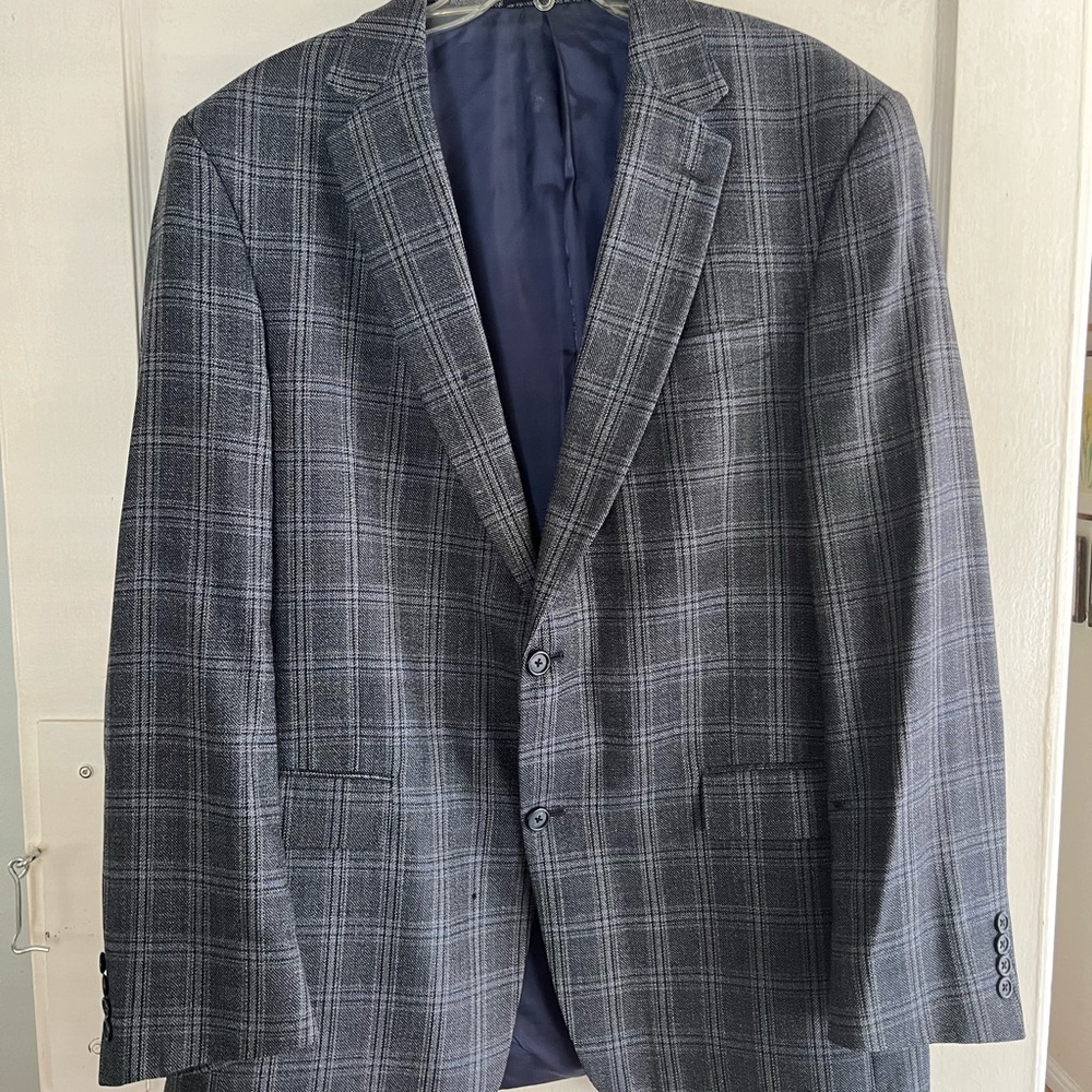 Men’s Nordstrom blue/gray wool sport coat